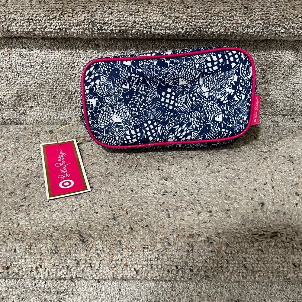 Lily Pulitzer For Target NWT Cosmetic Toiletry Beauty Travel Bag